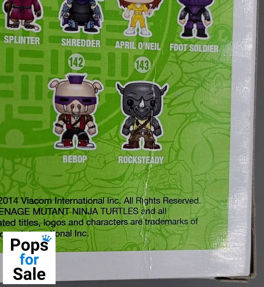 #140 April O'Neil - Teenage Mutant Ninja Turtles TMNT Box Damaged Funko POP - PopsforSale.co.uk