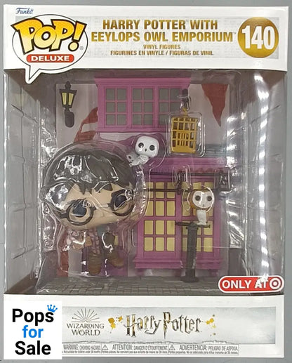 #140 Harry Potter (with Eeylops Owl Emporium) Deluxe Funko POP