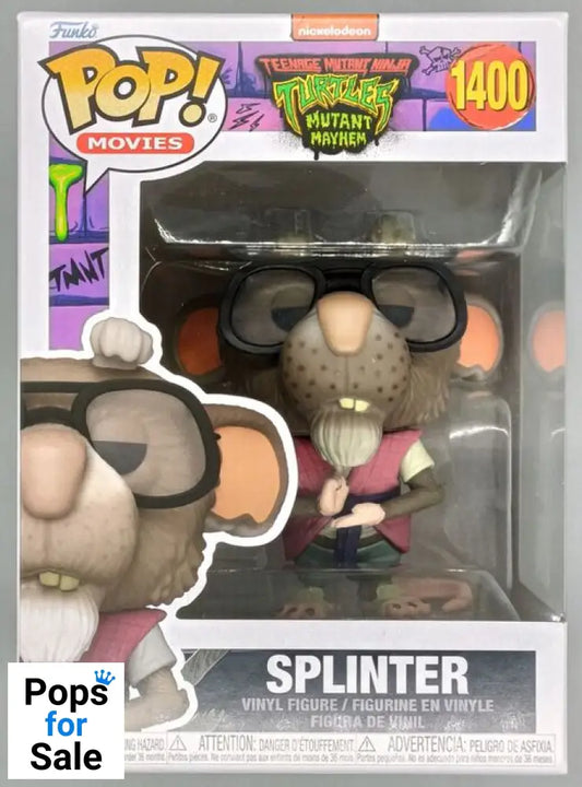 1400 Splinter - Teenage Mutant Ninja Turtles (TMNT) - New Funko POP