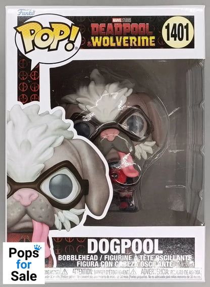 1401 Dogpool - Marvel Deadpool & Wolverine - Box Damaged Funko POP