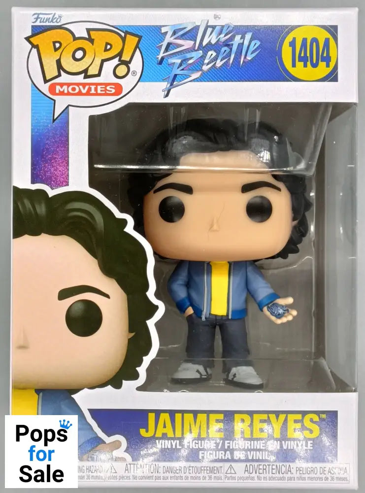 1404 Jaime Reyes - DC Blue Beetle Funko POP - Brand New