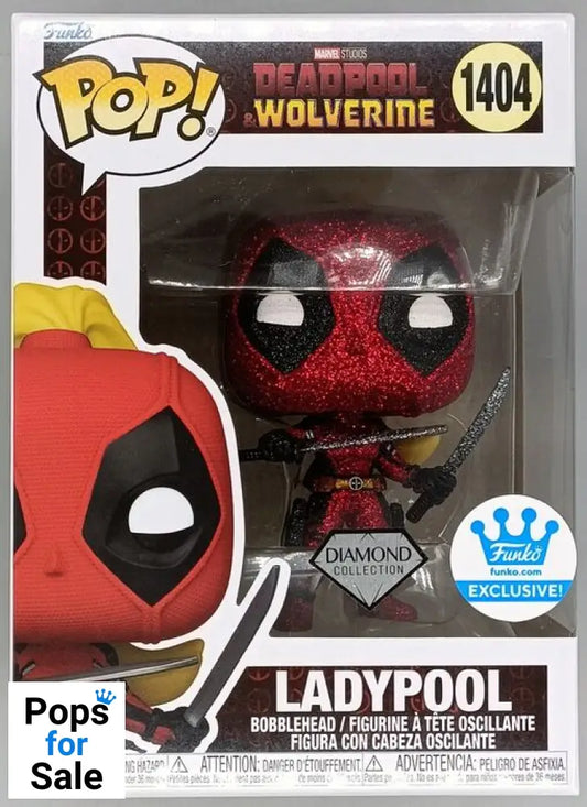 1404 Ladypool (Diamond) - Deadpool & Wolverine Funko POP - Brand New