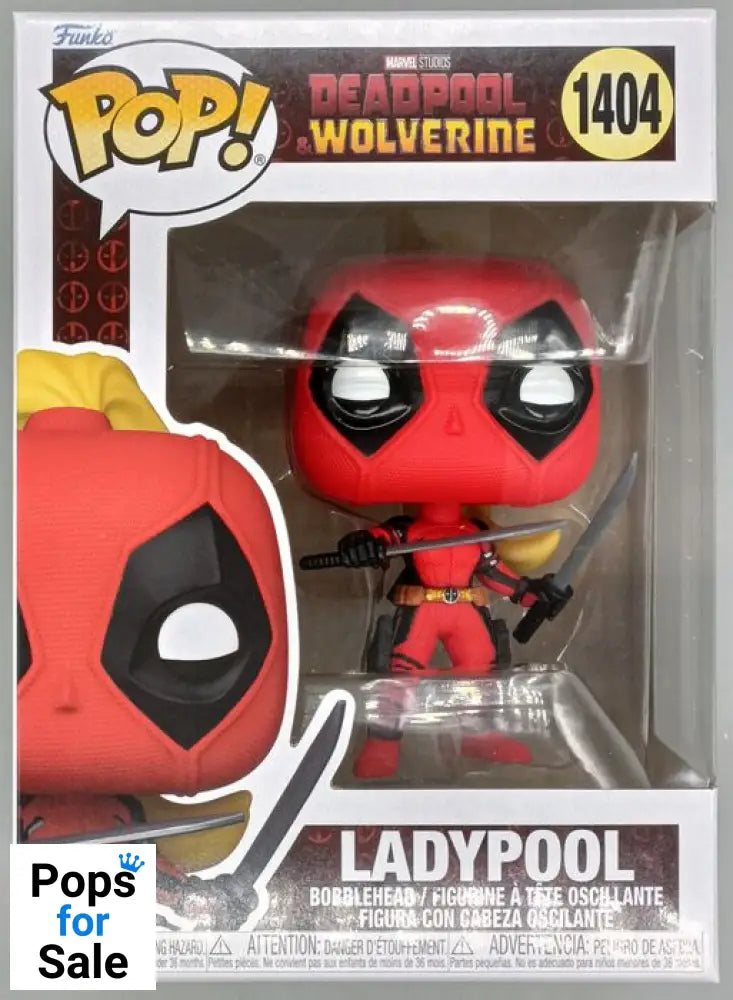 1404 Ladypool - Marvel Deadpool & Wolverine - Brand New Funko POP