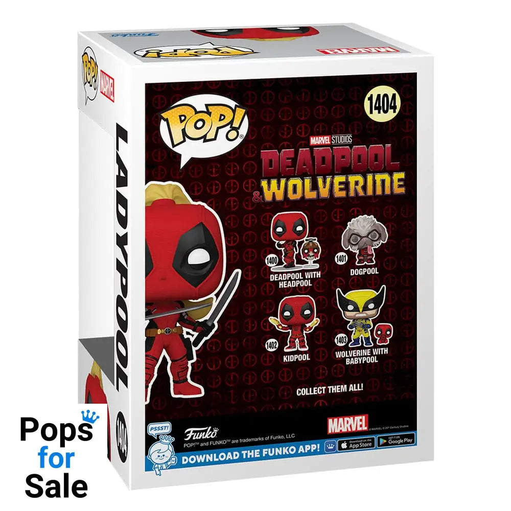 1404 Ladypool - Marvel Deadpool & Wolverine - Brand New Funko POP