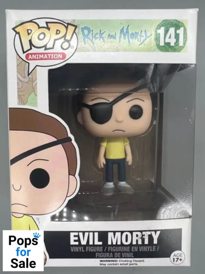 #141 Evil Morty - Rick and Morty - Box Damaged Funko POP - PopsforSale.co.uk