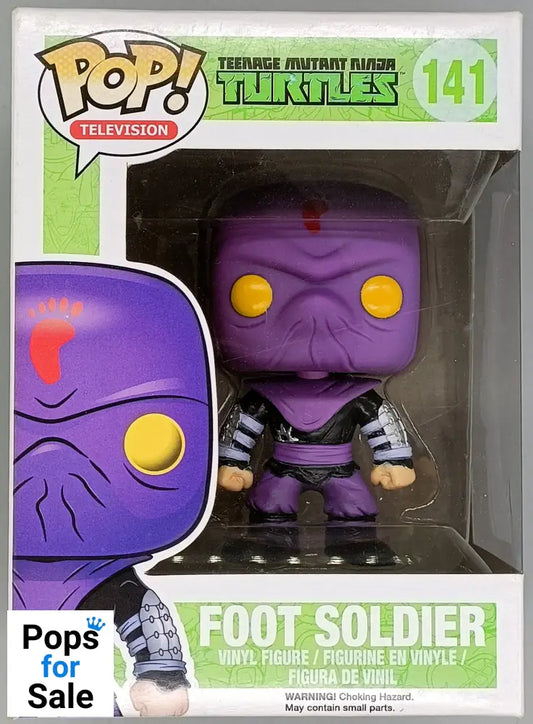 #141 Foot Soldier -  Teenage Mutant Ninja Turtles TMNT Funko POP - Box Damaged