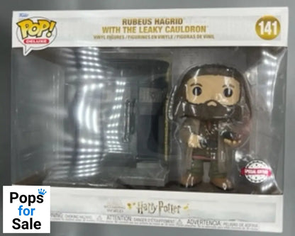 141 Rubeus Hagrid (The Leaky Cauldron) Deluxe Harry Box Damaged Funko POP