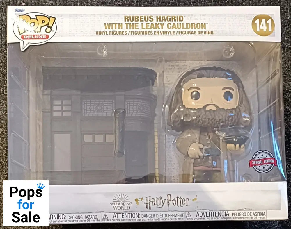 141 Rubeus Hagrid (The Leaky Cauldron) Deluxe Harry Potter Funko POP