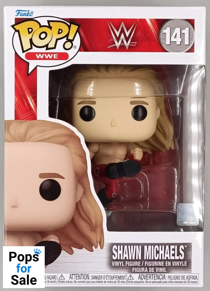141 Shawn Michaels - WWE Funko POP - Brand New