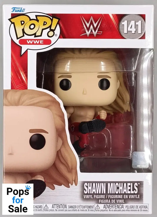 141 Shawn Michaels - WWE Funko POP - Brand New