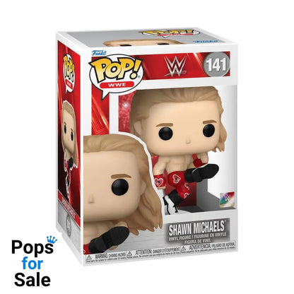 141 Shawn Michaels - Wwe Funko Pop Presale