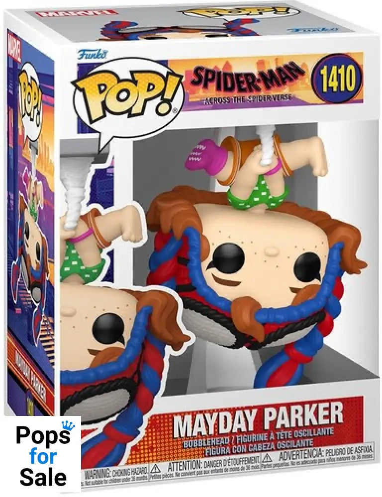 1410 Mayday Parker - Marvel Spiderman Across The Spider-Verse Funko Pop Preorder