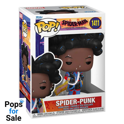 1411 Spider-Punk - Marvel Spiderman Across the Spider-Verse Funko POP Preorder