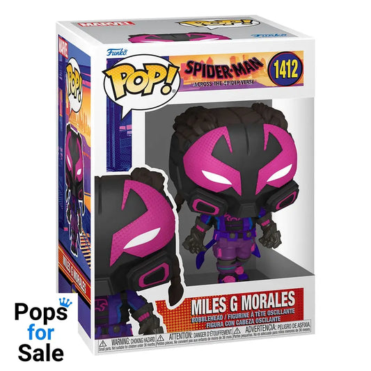 1412 Miles G Morales - Marvel Spiderman Across the Spider-Verse Funko POP Preorder