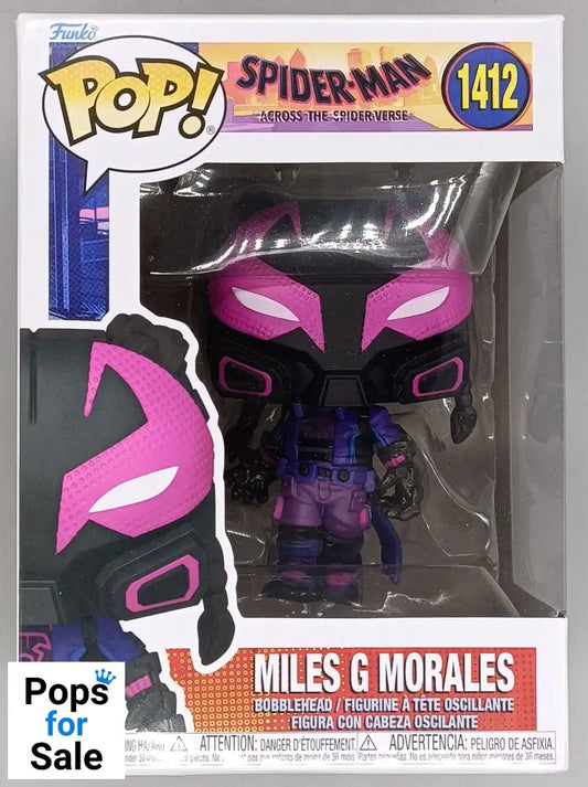 1412 Miles G Morales - Marvel Spiderman Across the Spider-Verse Funko POP