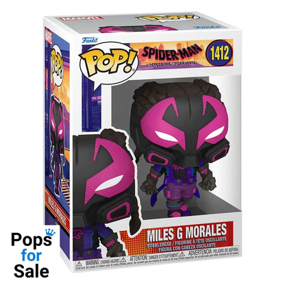 1412 Miles G Morales - Marvel Spiderman Across The Spider-Verse Funko Pop Preorder