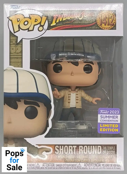 #1412 Short Round - Disney Indiana Jones - 2023 Con Funko POP - PopsforSale.co.uk