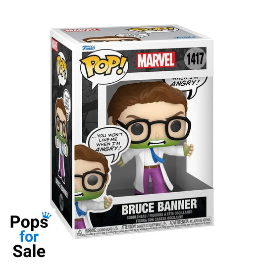 1417 Bruce Banner (You Wont Like Me When I’m Angry) Marvel Funko Pop Presale