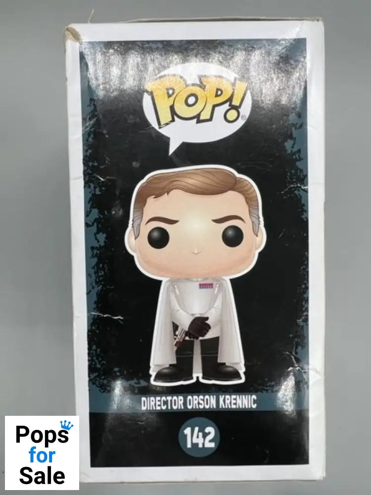 #142 Director Orson Krennic - Star Wars Rogue One Box Damaged Funko POP - PopsforSale.co.uk