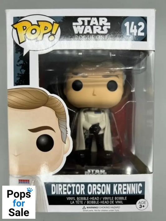 #142 Director Orson Krennic - Star Wars Rogue One Box Damaged Funko POP
