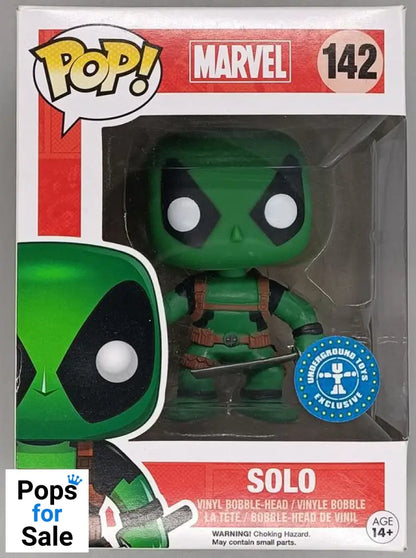 #142 Solo (Deadpool) - Marvel - Box Damaged Funko POP