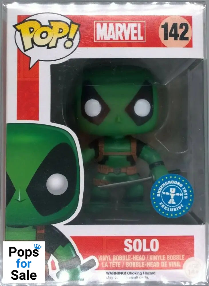 #142 Solo (Deadpool) - Marvel Funko POP - PopsforSale.co.uk