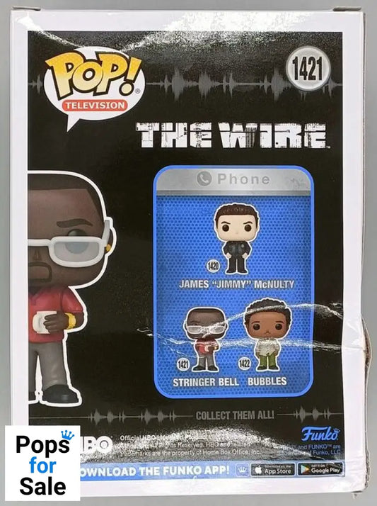 1421 Stringer Bell - The Wire - Box Damaged Funko POP