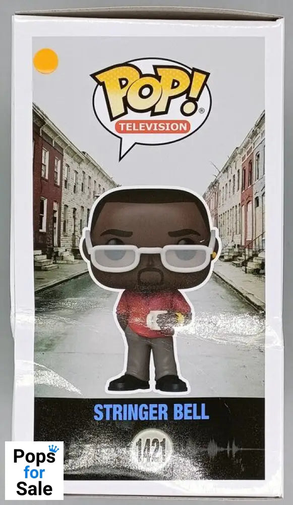 1421 Stringer Bell - The Wire - Box Damaged Funko POP