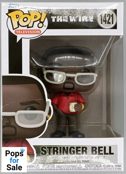1421 Stringer Bell - The Wire - Box Damaged Funko POP