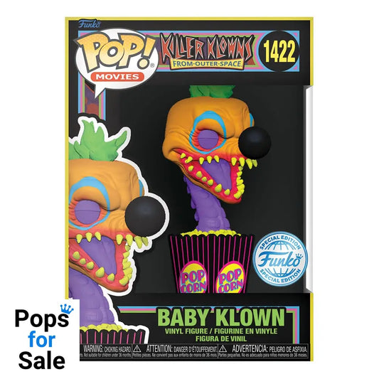 1422 Baby Klown (Blacklight) Killer Klowns From Outer Space - Horror Funko Pop Presale