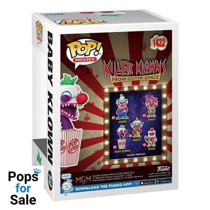 #1422 Baby Klown - Killer Klowns from Outer Space - Brand New Funko POP in Protector - PopsforSale.co.uk