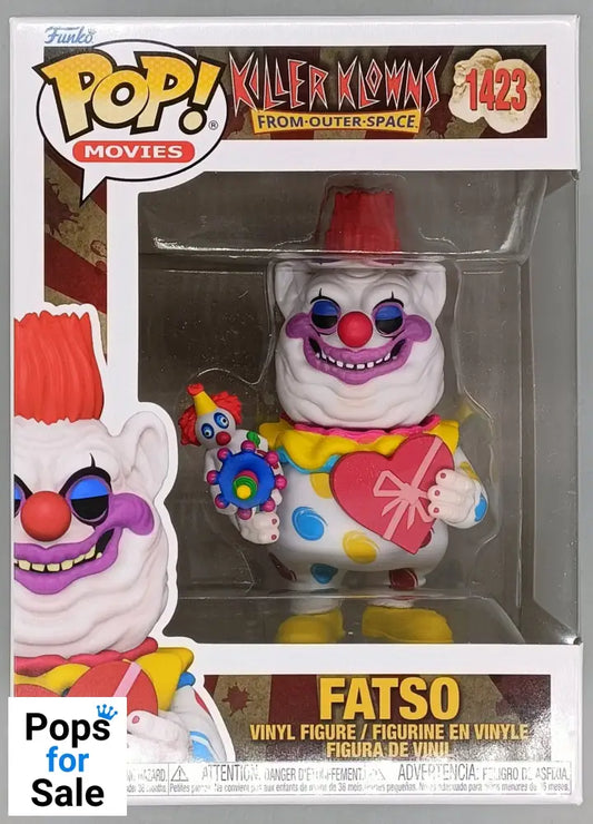 #1423 Fatso - Killer Klowns from Outer Space - Brand New Funko POP in Protector - PopsforSale.co.uk