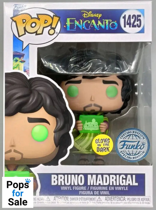 1425 Bruno Madrigal (GITD) - Disney’s Encanto Funko POP - Brand New