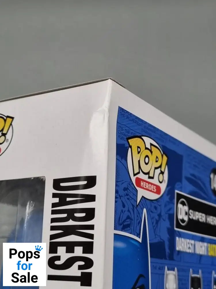 #143 Darkest Night Batman - DC Super Heroes - Box Damaged Funko POP - PopsforSale.co.uk