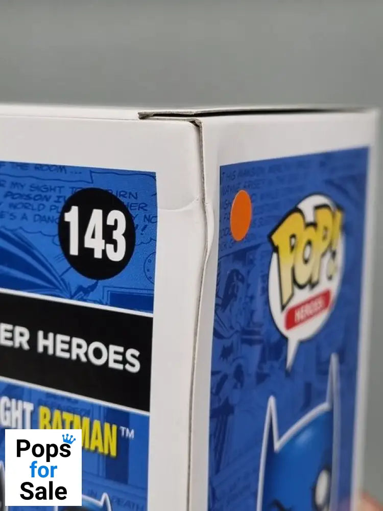 #143 Darkest Night Batman - DC Super Heroes - Box Damaged Funko POP