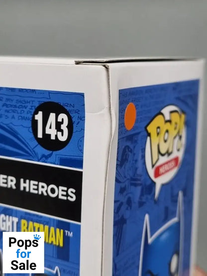 #143 Darkest Night Batman - DC Super Heroes - Box Damaged Funko POP