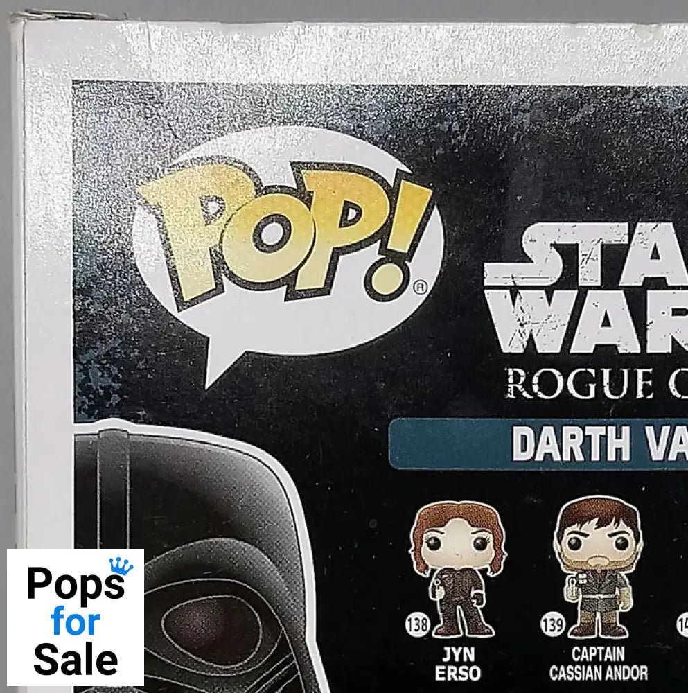 #143 Darth Vader - Star Wars - Box Damaged Funko POP - PopsforSale.co.uk