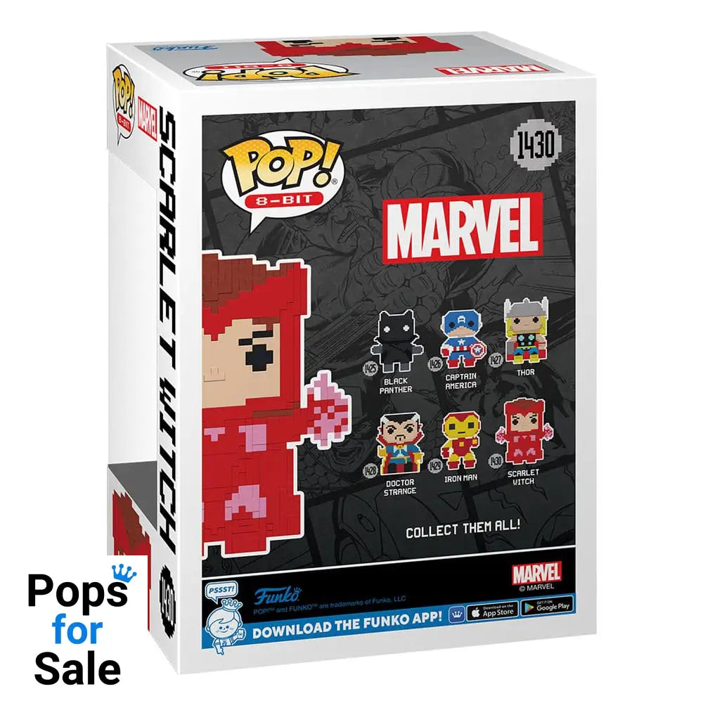 1430 Scarlet Witch - Marvel 8-Bit Funko Pop Preorder