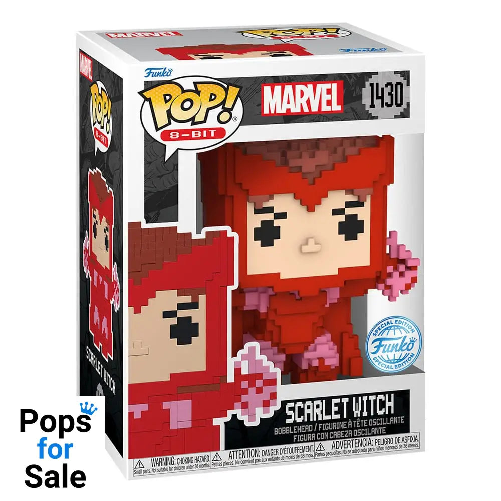 1430 Scarlet Witch - Marvel 8-Bit Funko Pop Preorder