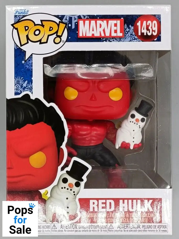 1439 Red Hulk (Holiday) - Marvel - New Funko POP