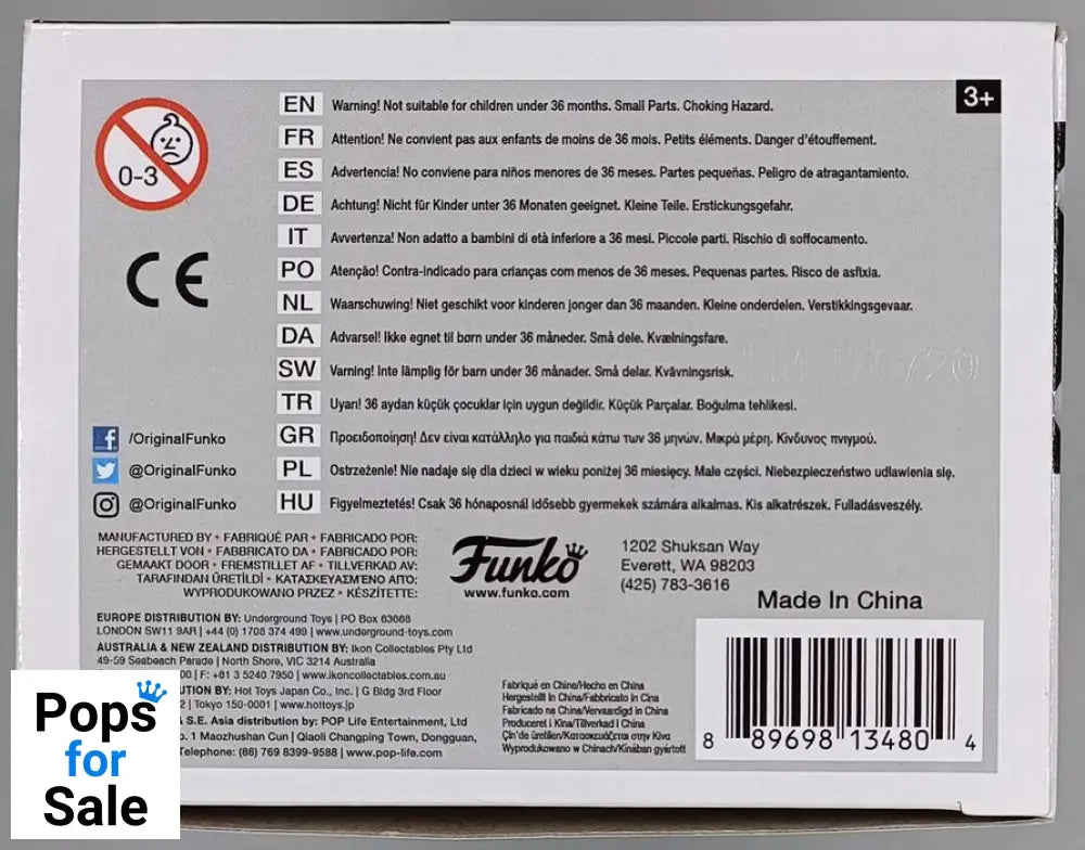 #144 Batman (Black) Chrome - DC - 2017 Con Exc Funko POP