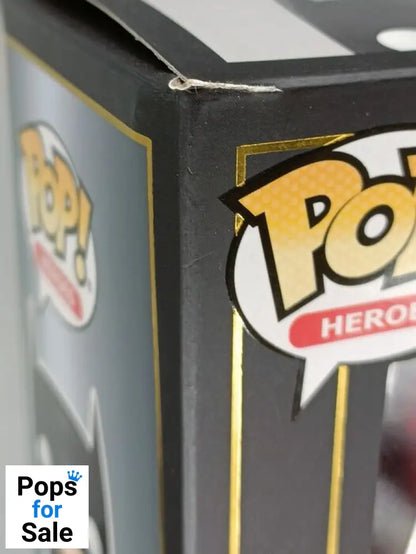 #144 Batman (Red) - Metallic - 80 Years - Exclusive Box Damaged Funko POP