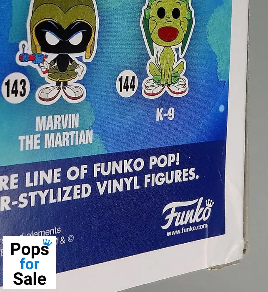 #144 K-9 - Duck Dodgers - Box Damaged Funko POP