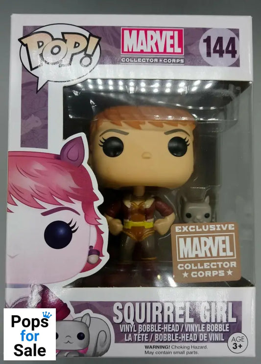 144 Squirrel Girl - Marvel Collector Corps MCC Funko POP