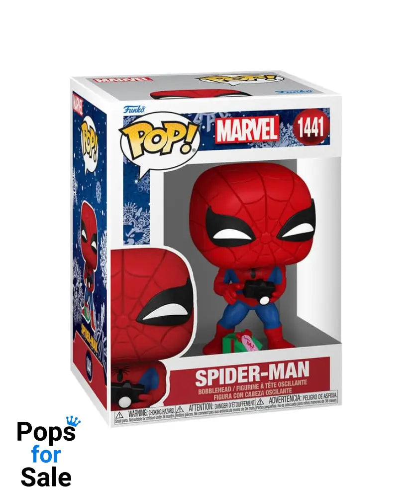 1441 Spider-Man (Holiday) - Marvel Funko Pop Preorder