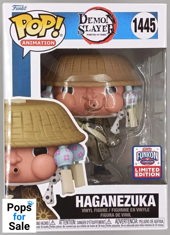1445 Haganezuka - Demon Slayer - Funkon London 2024 Funko POP - Brand New