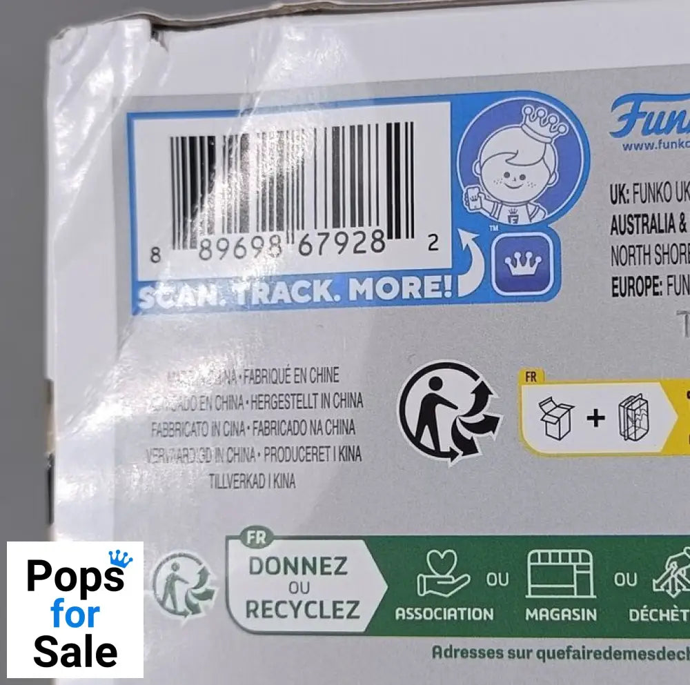 1447 Armin Arlelt - Chase Edition - Attack on Titan Funko POP - Box Damaged