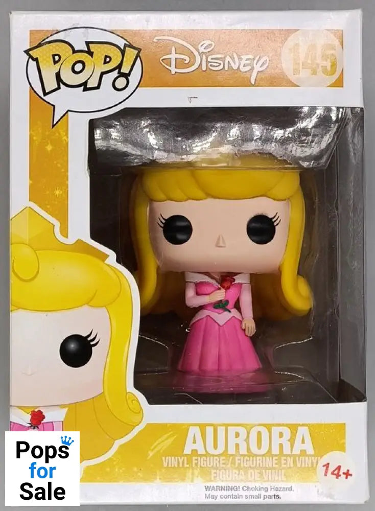 #145 Aurora - Disney Sleeping Beauty - Box Damaged Funko POP - PopsforSale.co.uk