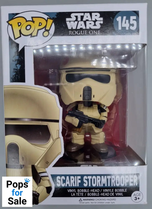 #145 Scarif Stormtrooper - Star Wars Rogue One Funko POP