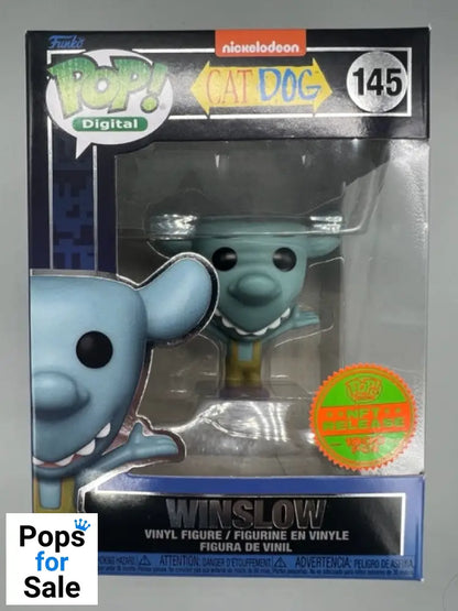 #145 Winslow Digital 1800pc Limited Edition Cat Dog Nickelodeon Box Damaged Funko POP